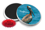 Beach Car Coaster Magnet