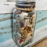CA Tumbled Pottery Bag or Jar