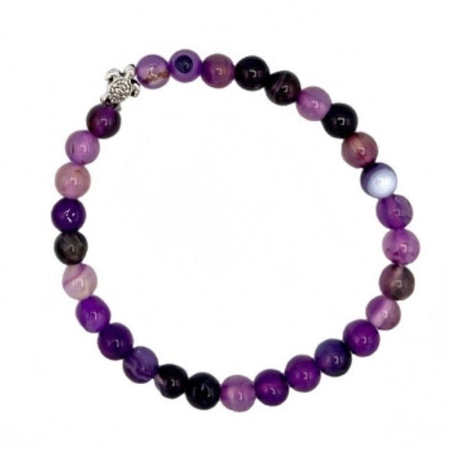 Sea Turtle Stone Bracelet