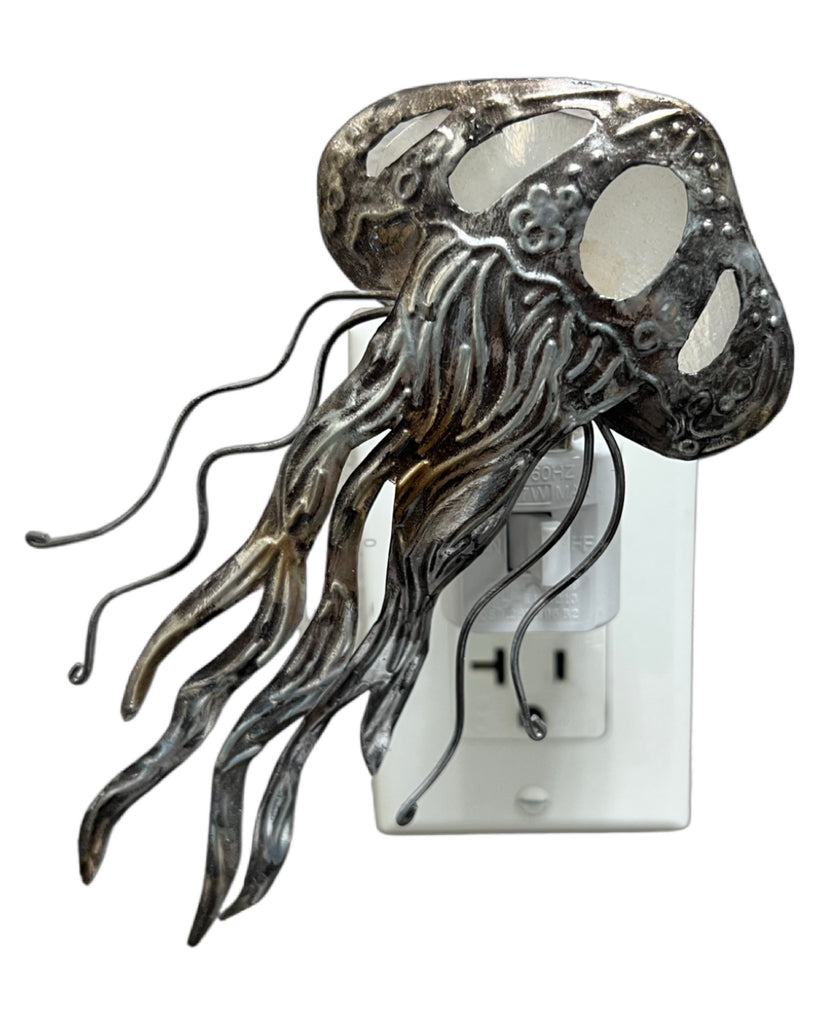 Jellyfish Capiz Nightlight
