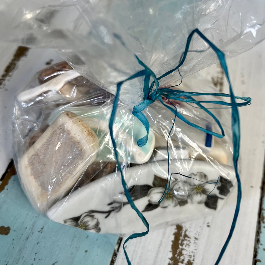 CA Tumbled Pottery Bag or Jar