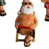 Beach Santa Ornament