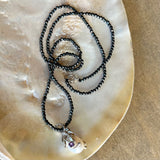 Hematite Sea Pearl Gem Necklace