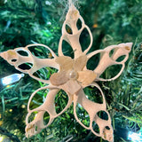 Abalone Flower Star Ornament