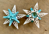 Bumpy Blue Starfish Ornament