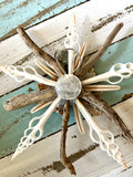 Abalone Driftwood Star Wall Decor