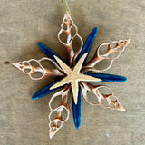 Blue Limpet Star Ornament
