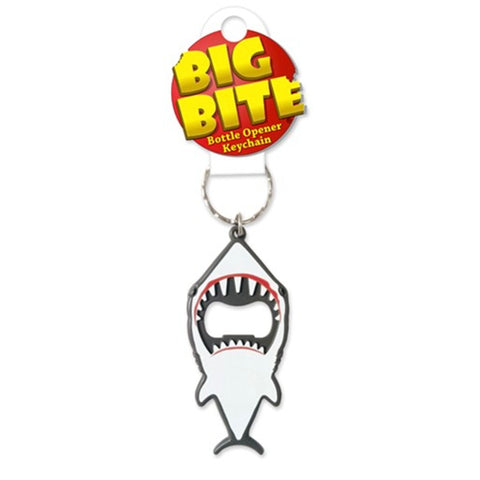 Bottle Opener Shark Keychain