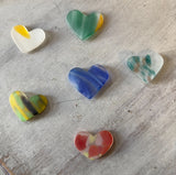 Beach Glass Heart (Sold Individually)