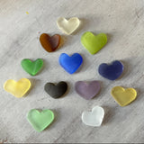 Beach Glass Heart (Sold Individually)
