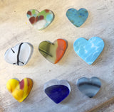 Beach Glass Heart (Sold Individually)