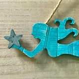 Swimming Sea Star Mermaid Ornament