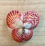 Colorful Butterfly Shell Ornament