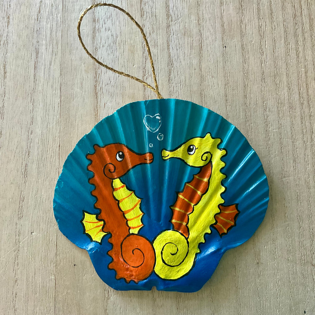 Hand Painted Sea Life Ornament