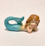Sleeping baby mermaid