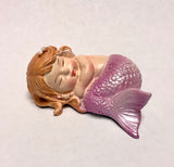 Sleeping baby mermaid