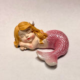 Sleeping baby mermaid