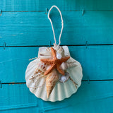 Seashell Collage Ornament