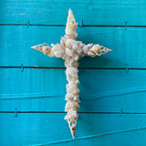 Coral Cross Ornament