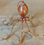 Enchanted Jeweled Octopus Ornament