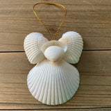 Simple Clam Angel Ornament