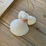 Simple Clam Angel Ornament