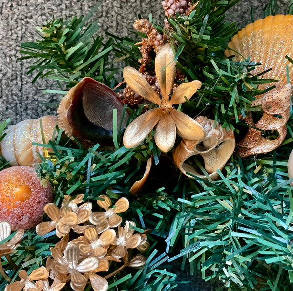 Fall Elegance Shell Wreath – Sea Things Ventura