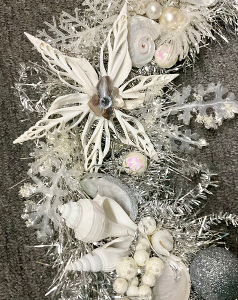 Twinkle Snow Seashell Wreath – Sea Things Ventura