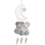 Capiz Shell Moon Dream Catcher Chime