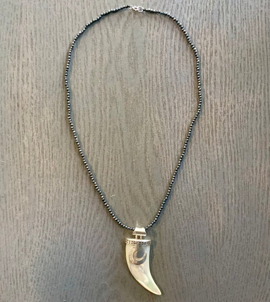 Shark Tooth Bead Necklace – Sea Things Ventura