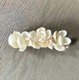 Shell Floral Hair Clip