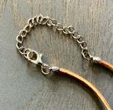 Beachcomber Bottle Leather Necklace