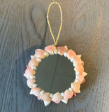 Shell Mirror Ornament