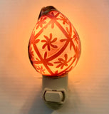 Carved Cowrie Shell Nightlight