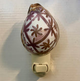 Carved Cowrie Shell Nightlight