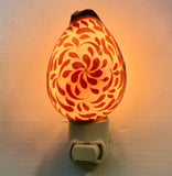 Carved Cowrie Shell Nightlight