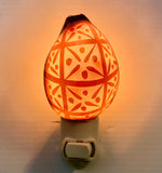 Carved Cowrie Shell Nightlight