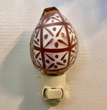Carved Cowrie Shell Nightlight