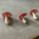 Seashell Mushroom Ornament