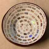 Mother-of-Pearl Coconut Bowl