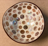 Mother-of-Pearl Coconut Bowl