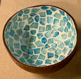 Mother-of-Pearl Coconut Bowl