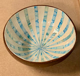 Mother-of-Pearl Coconut Bowl