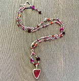 Mermaid Passion Seaglass Necklace