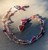 Mermaid Passion Seaglass Necklace