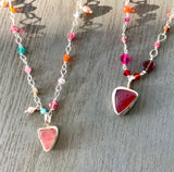 Mermaid Passion Seaglass Necklace