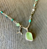 Mermaid Passion Seaglass Necklace