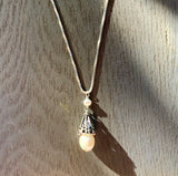 Acorn Pearl Necklace
