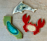 Coastal Pottery Art Magnet