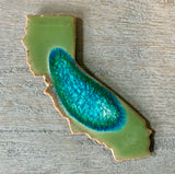Coastal Pottery Art Magnet